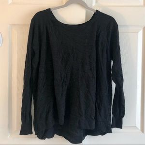 Black cozy sweater